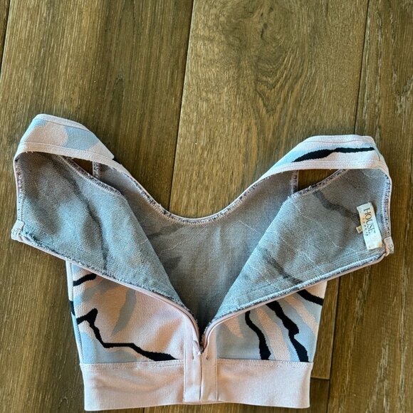 House of CB cropped corset abstract print top size XS - Picture 8 of 10